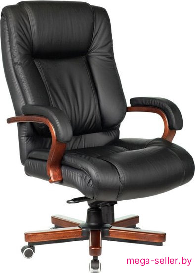 Офисное кресло Бюрократ T-9925WALNUT (черный)