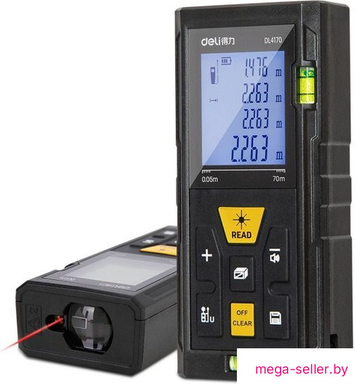 Лазерный дальномер Deli DL4170