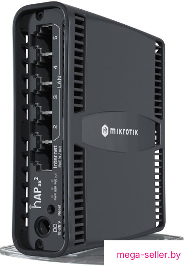Wi-Fi роутер Mikrotik HAP ax2 C52iG-5HaxD2HaxD-TC