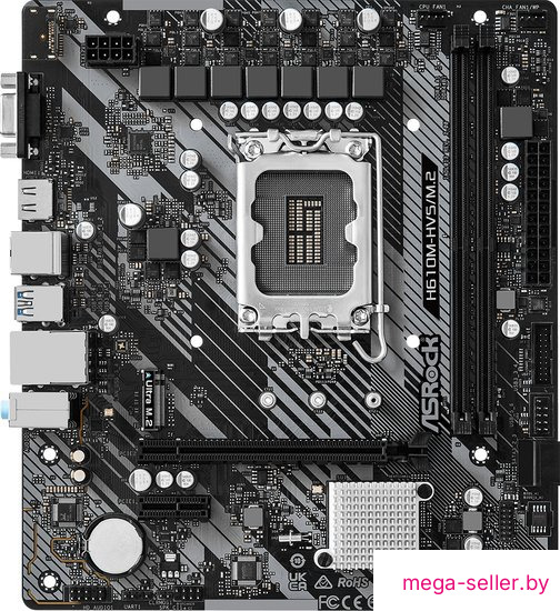 Материнская плата ASRock H610M-HVS/M.2 R2.0