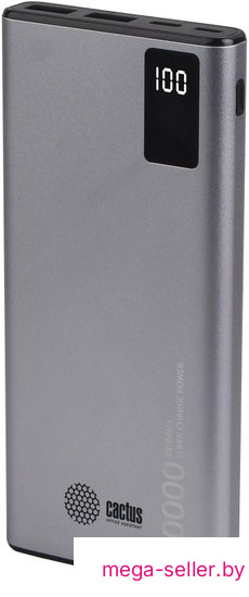 Внешний аккумулятор CACTUS CS-PBFSLT-10000 (серый)