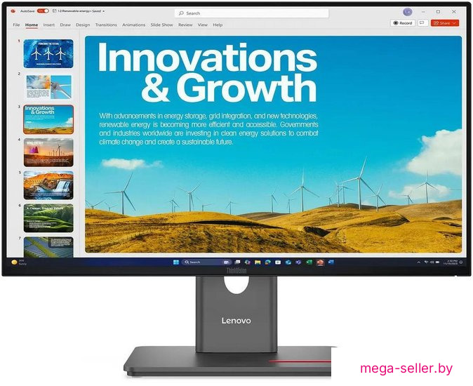 Монитор Lenovo ThinkVision P24QD-40 64B1GAR1CB