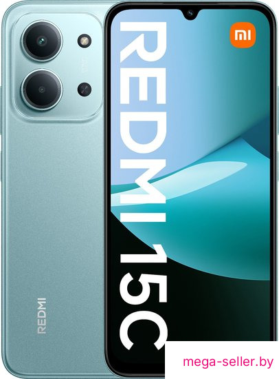 Телефон Xiaomi Redmi 15C 4G 4GB/256GB международная версия (зеленый)