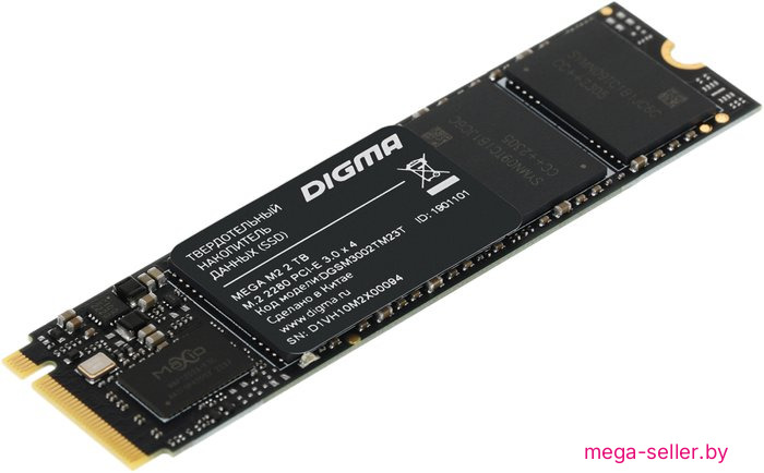 SSD Digma Mega M2 2TB DGSM3002TM23T