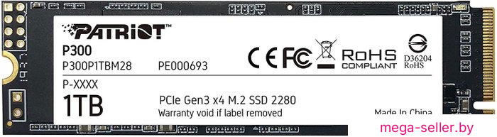 SSD Patriot P300 1TB P300P1TBM28