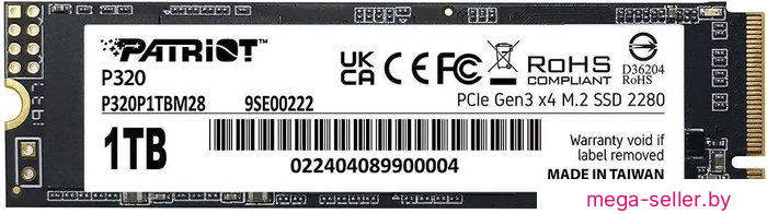 SSD Patriot P320 1TB P320P1TBM28