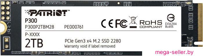 SSD Patriot P300 2TB P300P2TBM28
