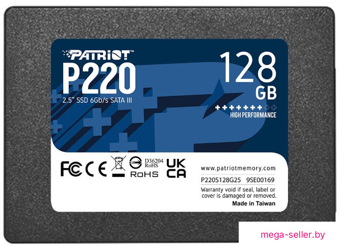 SSD Patriot P220 128GB P220S128G25