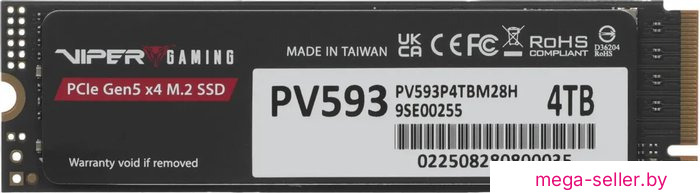 SSD Patriot Viper VP593 4TB PV593P4TBM28H