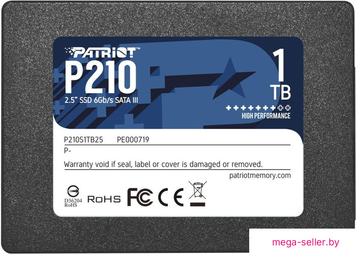 SSD Patriot P210 1TB P210S1TB25
