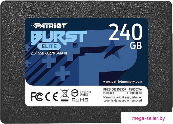 SSD Patriot Burst Elite 240GB PBE240GS25SSDR