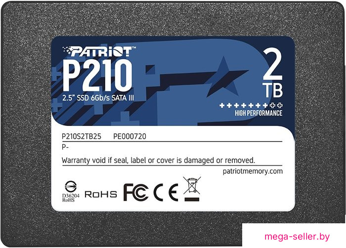 SSD Patriot P210 2TB P210S2TB25