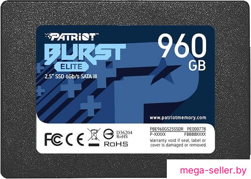 SSD Patriot Burst Elite 960GB PBE960GS25SSDR