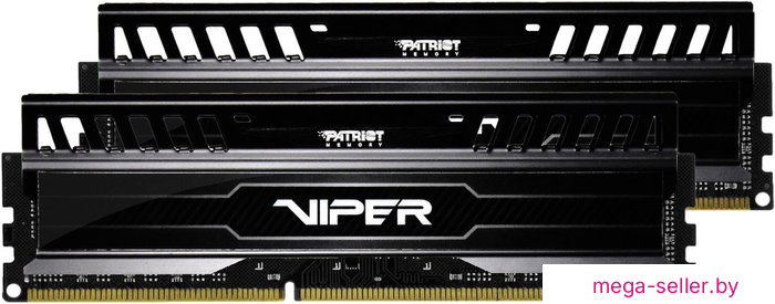 Оперативная память Patriot Viper 3 Black Mamba 2x8GB KIT DDR3 PC3-12800 (PV316G160C9K)