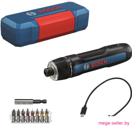 Электроотвертка Bosch Go Professional 06019H2201 (с АКБ, кейс)