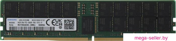 Оперативная память Samsung 64ГБ DDR5 5600 МГц M321R8GA0EB0-CWM