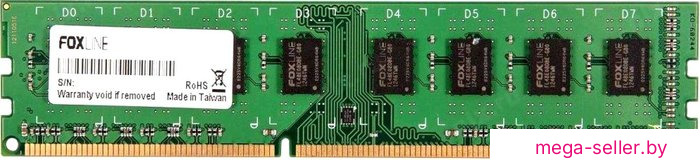 Оперативная память Foxline 16GB DDR4 PC4-25600 FL3200D4U22-16G