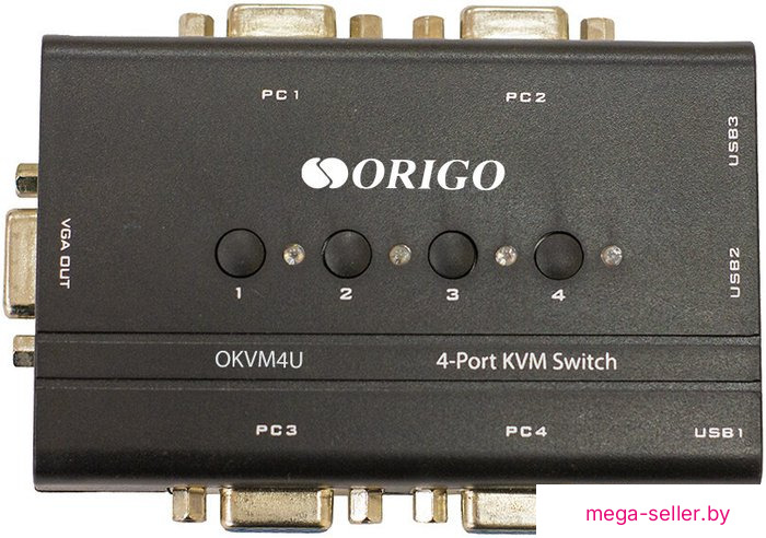 KVM переключатель Origo OKVM4U/A1A
