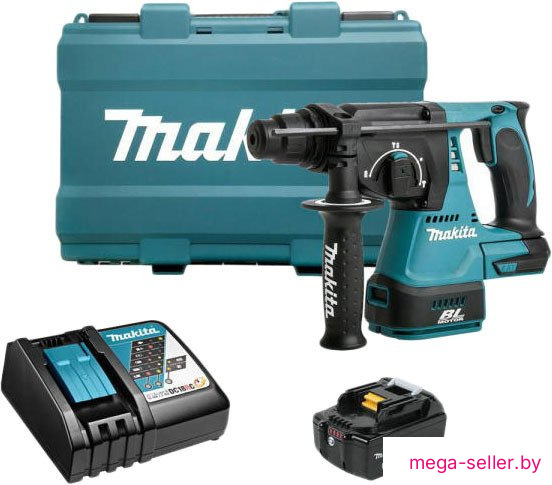 Перфоратор Makita DHR242RT (с 1-им АКБ, кейс)